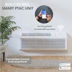 Cooper&Hunter 12,000 BTU PTAC Air Conditioner with Heat Pump