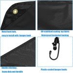 Pusonor Heavy-Duty Air Conditioner Cover, 36"x36" Black