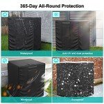 BROSYDA Waterproof Windproof Air Conditioner Cover