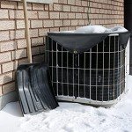 Pusonor Heavy-Duty Air Conditioner Cover, 36"x36" Black