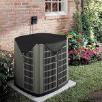 Pusonor Heavy-Duty Air Conditioner Cover, 36"x36" Black