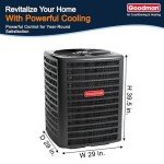 Goodman 3 Ton Multi-Position Air Conditioner System