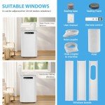 Humhold 14000 BTU 4-in-1 Portable Air Conditioner