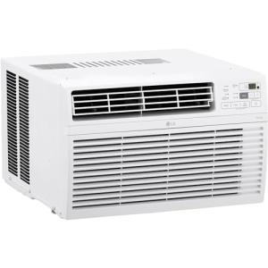 LG 10000 BTU Smart Wi-Fi Enabled, Ultra-Quite, Quick and Easy Installation Window Air Conditioner with Remote, ThinQ Technology, Washable Filter, Eco-Friendly R32 Refrigerant (White)