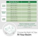 LG 10000 BTU Smart Wi-Fi Enabled, Ultra-Quite, Quick and Easy Installation Window Air Conditioner with Remote, ThinQ Technology, Washable Filter, Eco-Friendly R32 Refrigerant (White)