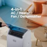 BLACK+DECKER 14,000 BTU Smart Portable AC with Heat