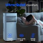 SereneLife 3-in-1 Portable Air Conditioner with Remote