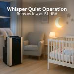 Whynter 14,000 BTU Dual Hose Portable AC Unit