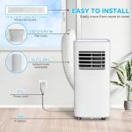 Coolblus 8500 BTU Portable Air Conditioner for Home