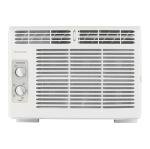 Frigidaire 5,000 BTU Window-Mounted Air Conditioner, Cools Up to 150 Sq. Ft., Quiet Operation, Effortless Temperature Control, 2 Fan Speeds, Auto Restart, White