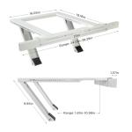 Easy Install Window AC Support Bracket - Heavy Duty
