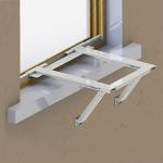 Easy Install Window AC Support Bracket - Heavy Duty