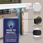 Breeze Stop Insulation Side Panels for Window AC