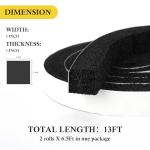 Fowong AC Window Seal Kit with Adhesive Foam