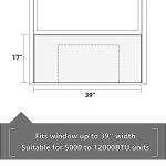 BJADE’s Window Air Conditioner Foam Insulation Panels