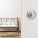 Honeywell Home Round Manual Thermostat, White