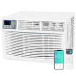 8,000 BTU WiFi Window Air Conditioner, Smart Window AC Unit with Remote, Energy Saving, Easy Install Kit, Cools up to 350 Square Feet
