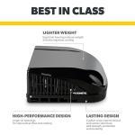 Dometic Brisk II Rooftop Air Conditioner - Standard Profile AC with Efficient Cool Air Output -11K BTU Unit with Quiet Blower for RV, Van, and Camper (Brisk Black 11K)