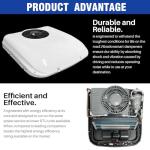 Aspligo DC 12V rv rooftop air conditioner ultra-thin Electric Parking air conditioning Fit for Motorhome Camper van truck excavator off-road vehicle SUV Bus 7000BTU New energy