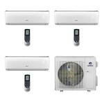 Gree 24,000 BTU Multi21+ Tri-Zone Wall Mount Mini Split Air Conditioner Heat Pump 208/230V SEER 21 (9-9-18)