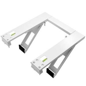 Qualward Air Conditioner Bracket Window AC Support Brackets - Heavy Duty with 2 Arms, Up to 180 lbs for 12000 to 24000 BTU AC Units- Fits Single Or Double Hung Windows