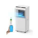 Portable Air Conditioners 16,000 Btu AC Unit 5 in 1 Wifi Smart Air Conditioner with APP, Fan & Dehumidifier, Remote, 24H, Window Kits Included Cooling for Large Room Indoor