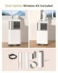 Portable Air Conditioners 16,000 Btu AC Unit 5 in 1 Wifi Smart Air Conditioner with APP, Fan & Dehumidifier, Remote, 24H, Window Kits Included Cooling for Large Room Indoor