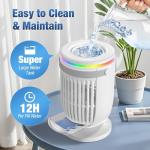 AC Portable for Room Office,AI Portable Air Conditioners Fan with 120° Rotating Function,JYew Evaporative Mini Room Air Conditioners,Portable AC Unit Air Cooler with 4 in 1 Humidifier Fan Conditioner