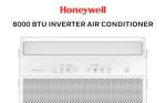 Honeywell 8,000 BTU Inverter Digital Window Air Conditioner, Ultra Quiet, 4 Modes, Eco, 550 sq ft Coverage, 35% Energy Savings, Remote Control