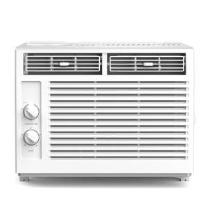 ZAFRO Window Air Conditioners 5000BTU, Cools 150 Sq. Ft,2 Cooling Mode & Fan Speeds,Ultra-Quiet, Sleep Mode & Energy Saving AC Unit for Bedroom, Living Room,White