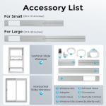 Air Choice Portable Air Conditioners, 3-in-1 10000 BTU Air Conditioner Portable for Rooms Up to 450 Sq. Ft, Remote, 24H Timer, Dehumidifier, Fan, Full Installation Kit, AC Unit for Bedroom Office