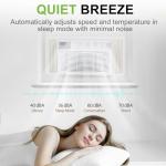 ACHAZEL WiFi Enabled 8,000 BTU Window Air Conditioner, Smart Window AC Unit with Remote and Washable Filter, Energy Saving AC for Home, Bedroom, Cools up to 350 Sq. Ft