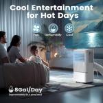 Air Choice Portable Air Conditioners, 3-in-1 10000 BTU Air Conditioner Portable for Rooms Up to 450 Sq. Ft, Remote, 24H Timer, Dehumidifier, Fan, Full Installation Kit, AC Unit for Bedroom Office