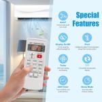 GLACER 12000BTU Mini-Split Air Conditioner, 20 SEER2 Mini AC Unit W/Pre-Charged Condenser, Heat Pump & Installation Kit, Cools up to 750 Sq. Ft, Ductless Inverter AC Split-System, 115V, White