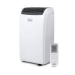 BLACK+DECKER Smart Portable Air Conditioner with Heat, 12,000 BTU (8,000 BTU SACC) Cooling, 9,000 BTU Heating for Rooms up to 550 Sq. Ft., Follow Me Remote, BPACT12HWT, White