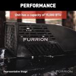 Furrion® FACR15HESA-BL-AM, Black Chill HE RV Roof Air Conditioner-15K, 15k BTU