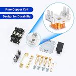 Dreyoo 24V Coil 1 Pole Air Conditioner Contactor, UL Certified Carrier HVAC Motor Contactor, Air Conditioner Replacement Relay, Compatible with C230b, Heat Pump, Refrigeration Systems(40A)