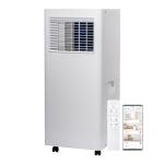 TCL 5,000 BTU Smart Portable Air Conditioner, Fan & Dehumidifier, 150 Sq. Ft., Ultra-Compact Design, Remote Control, Compatible with Alexa/Google Assistant, Install Kit Included