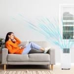 TCL 5,000 BTU Smart Portable Air Conditioner, Fan & Dehumidifier, 150 Sq. Ft., Ultra-Compact Design, Remote Control, Compatible with Alexa/Google Assistant, Install Kit Included