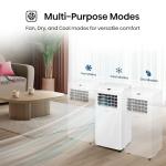 Mora PC05R25A Portable Air Conditioner, 5,000 BTU, White