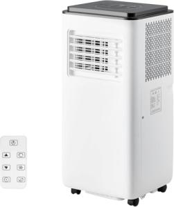 Portable Air Conditioners 8000 BTU, Energy Efficient AC Unit with Remote Control, 24H Timer, Quiet Operation for Bedroom, Office, Dorm Rooms Up to 350 Sq. Ft, White (8,000 BTU Black Top)