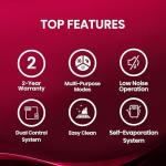 Mora PC07W25A Portable Air Conditioner, 7,000 BTU, White