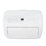 Hisense 8,000 BTU Portable Air Conditioner with Dual Hose & Inverter, 350 Sq Ft, Wi-Fi, ConnectLife App Google and Alexa, 3 operating modes, Noise 42 dB(A) - HAP0824TWD (Renewed), White