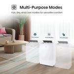 Mora PC07W25A Portable Air Conditioner, 7,000 BTU, White