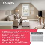 Frigidaire 24,000 BTU Smart Inverter Window Air Conditioner with Wi-Fi and Energy Star Certification, Cools Up to 1,020 Sq. Ft., Ultra Quiet Operation, White