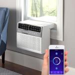 Soleus Air 6,000 BTU Over-the-Sill Air Conditioner: WiFi Enabled, Quiet Operation, Window View Friendly (Up to 11" Sill Width)