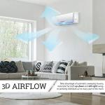 PIONEER Diamante Series Ductless Mini-Split Air Conditioner Inverter Heat Pump Full Set with 16 Ft. Kit