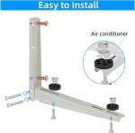 Mini Split Wall Mounting Bracket for Mini Split Ac/Heating System Unit 7000-15000 BTU, Heavy Duty Support Bracket for for Ductless Split Ac Unit, HVAC, Compressor