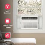 Frigidaire 10,000 BTU Smart Inverter Window Air Conditioner with Wi-Fi and Energy Star Certification, Cools Up to 450 Sq. Ft., Ultra Quiet Operation, White