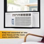 LBG Products Window Air Conditioner Side Panel and Frame Set,AC Accordion Filler Kit,Fits Most 8000BTU Window Air Conditioners,AC Side Panels Frame Kit